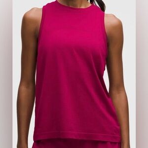Lululemon Swiftly Tank 4 Berry Rumble Relaxed Updated Fit NWT